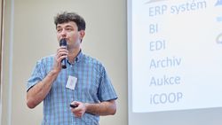 Radim Šedivý přibližuje výhody silného ERP systému v nákupní centrále COOP